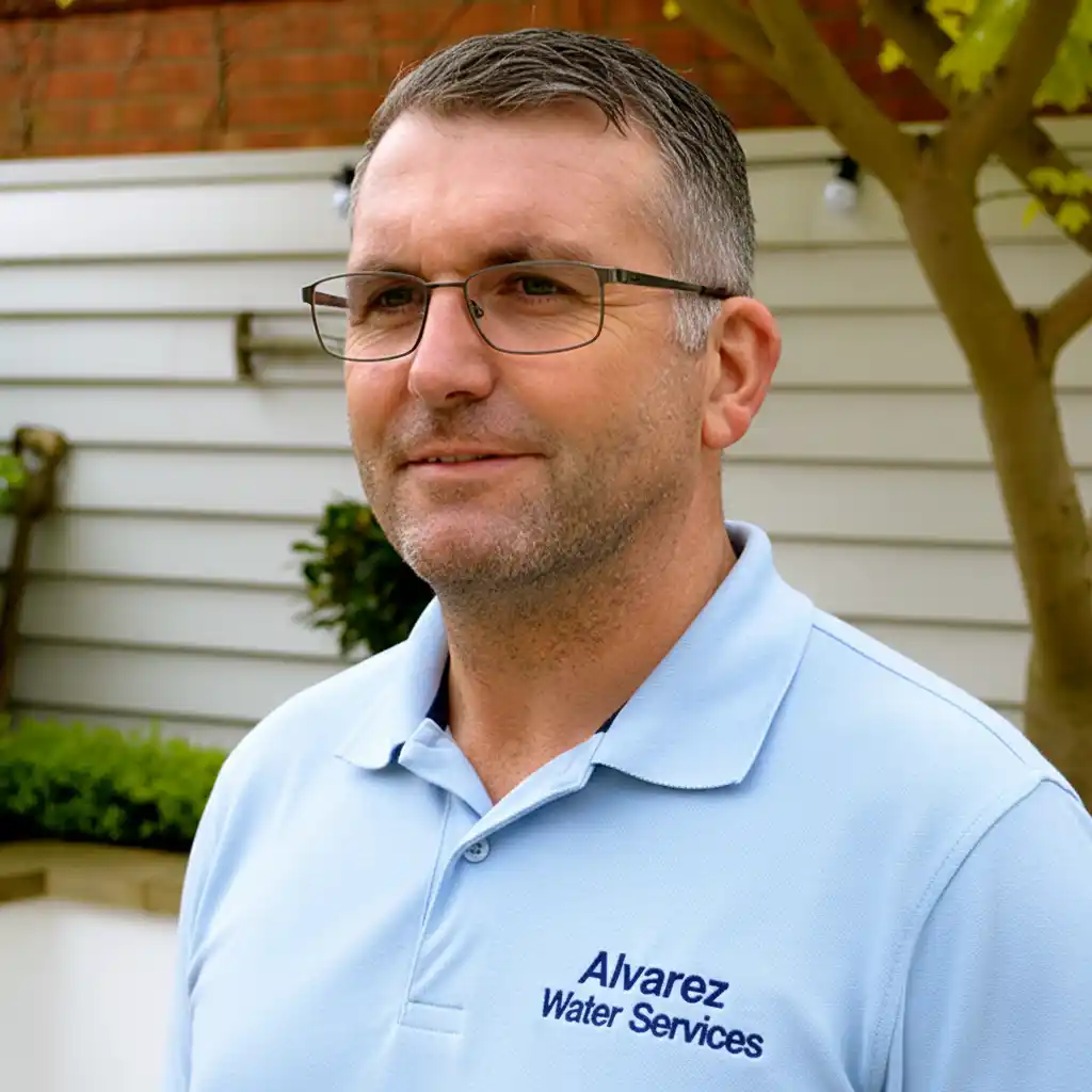 Jordan Alvarez, owner of Alvarez Water Services, water damage restoration specialist in Red Bank NJ